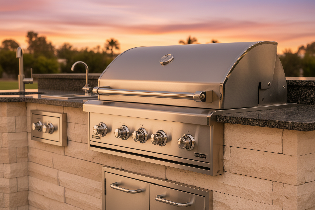 Premium Built-In Gas Grill